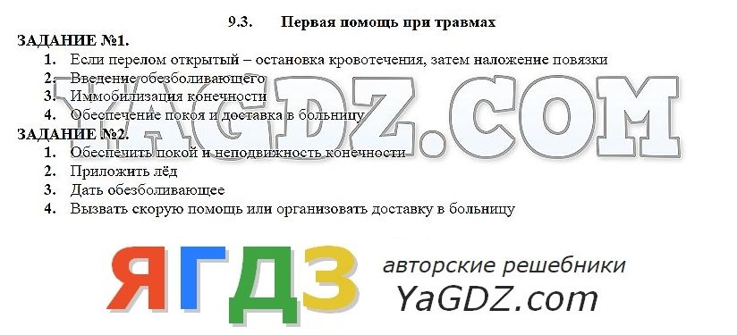 Презентация пмп при травмах обж 8 класс